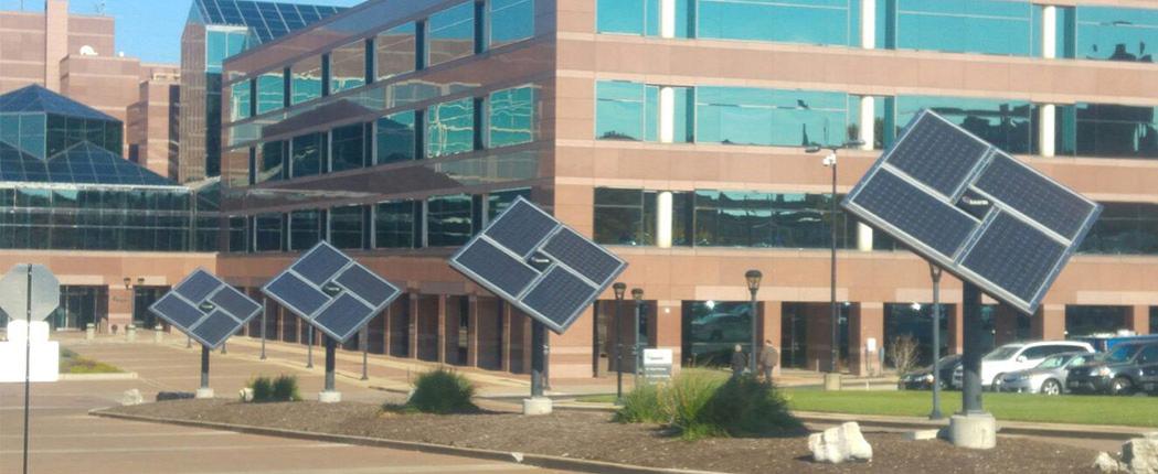 Renewable-energy-panels-outside-Ameren-Headquarters-St-Louis-Missouri